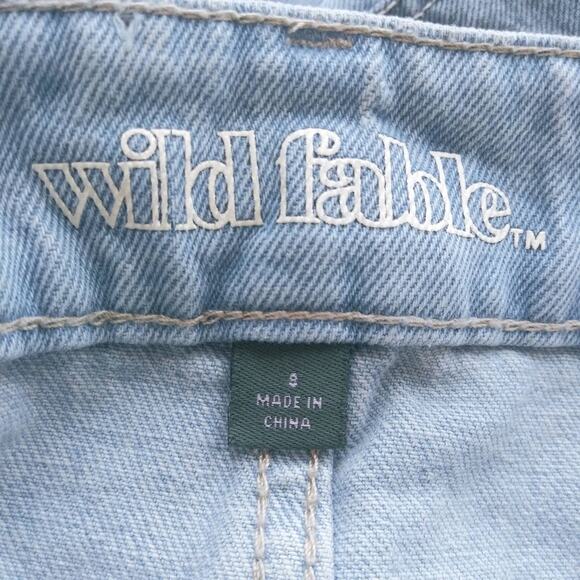 Wild Fable Patchwork Denim Mini Skirt 8 - Picture 4 of 4
